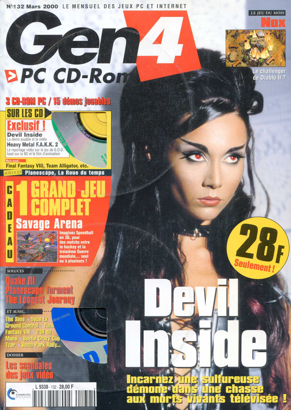 Première page de generation4 numero132