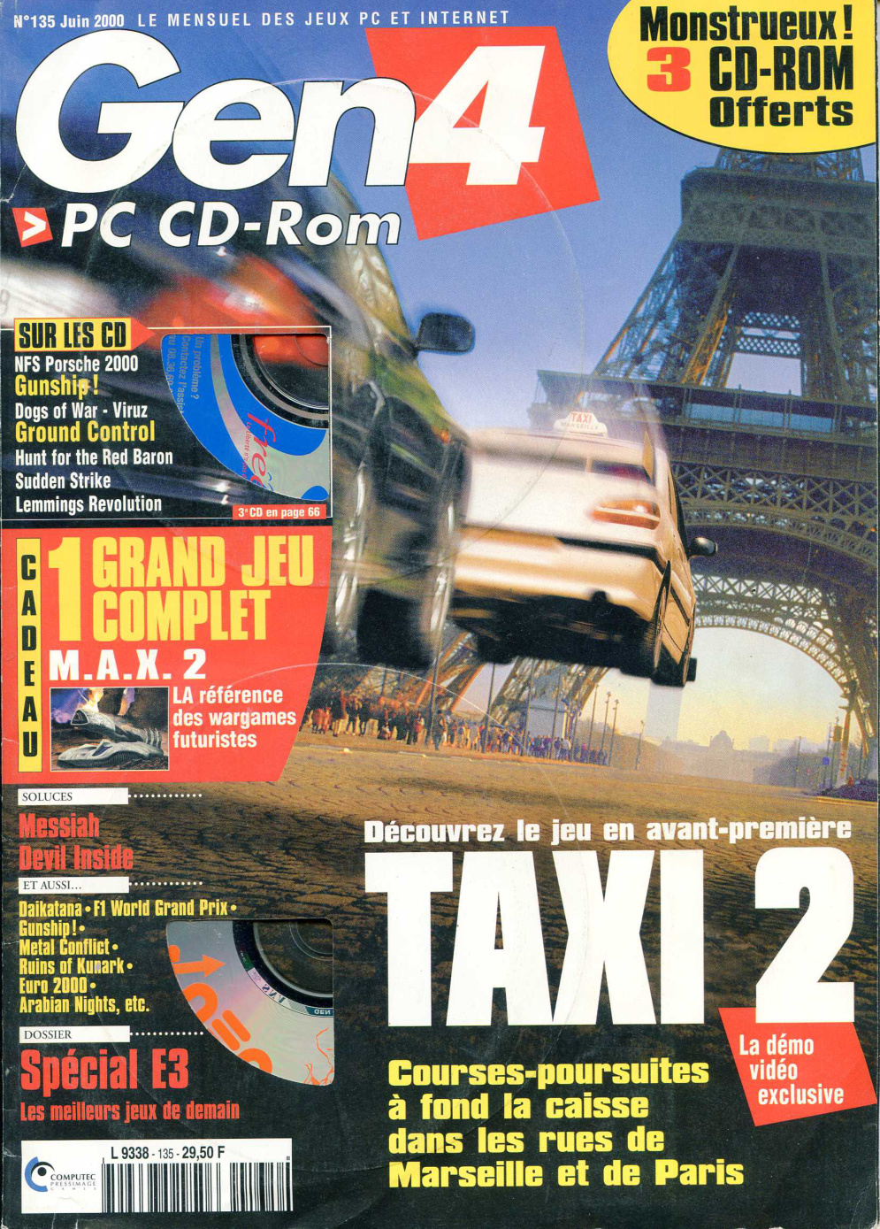 Première page de generation4 numero135