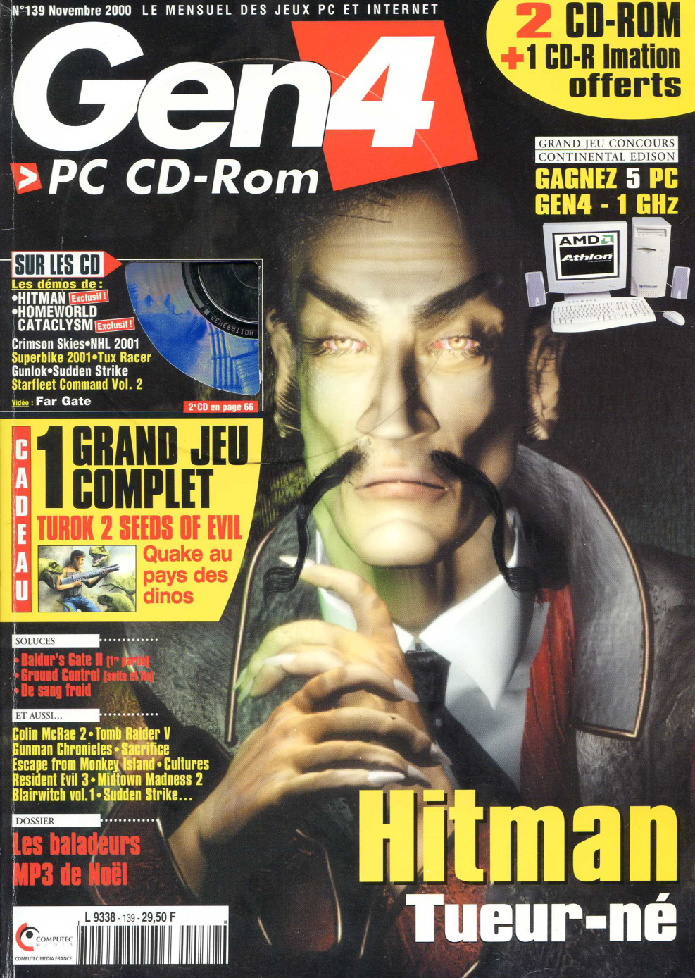 Première page de generation4 numero139