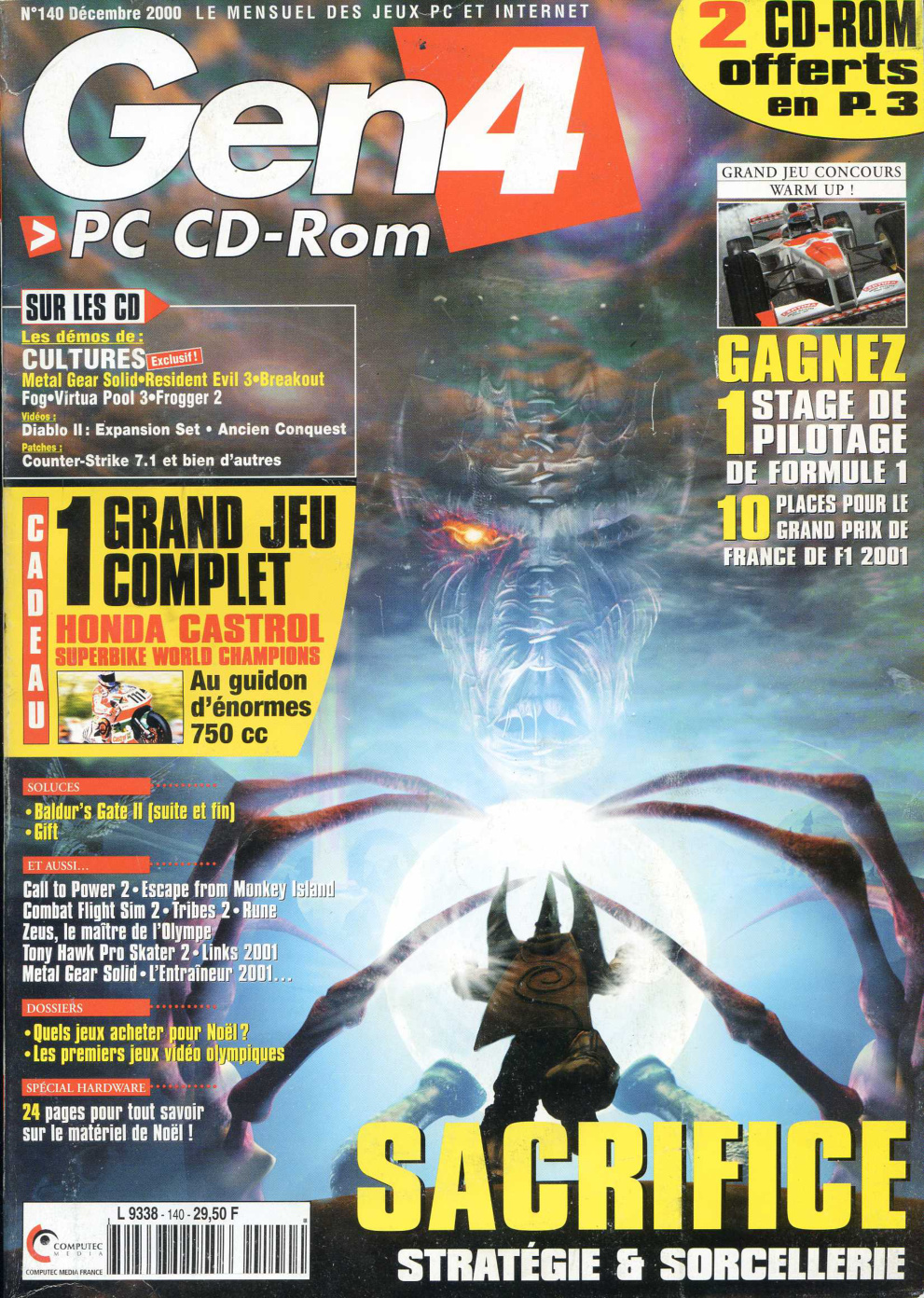 Première page de generation4 numero140