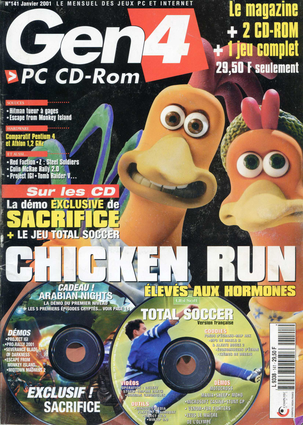 Première page de generation4 numero141