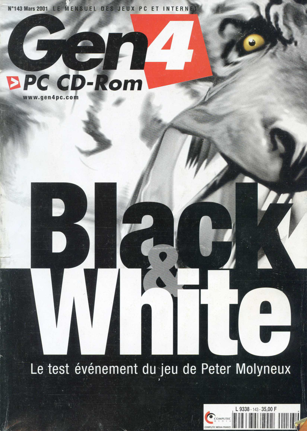 Première page de generation4 numero143