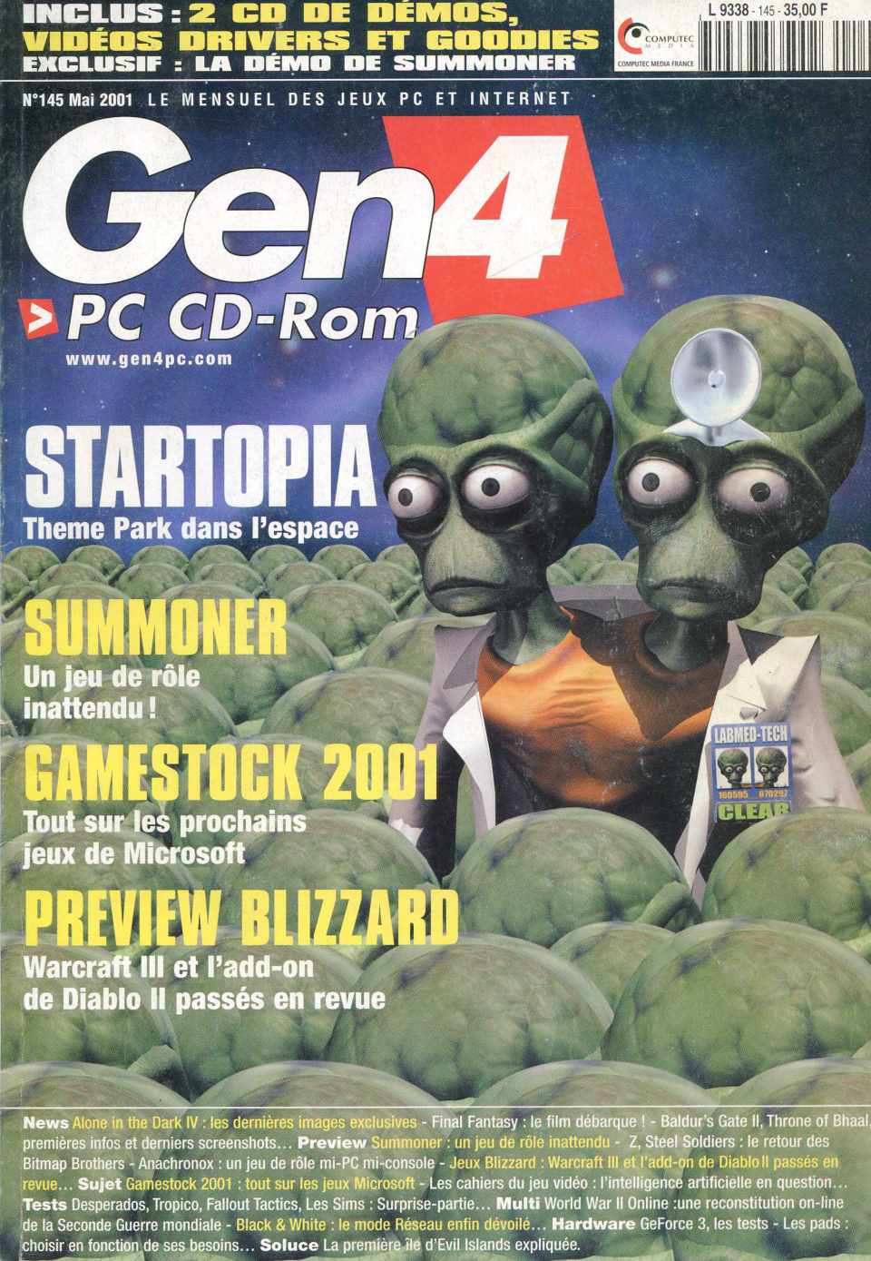 Première page de generation4 numero145