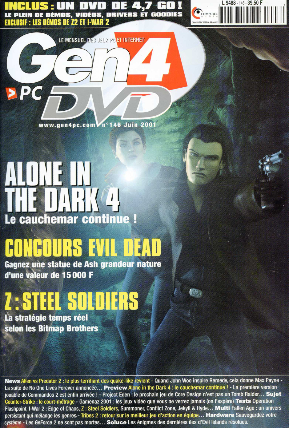 Première page de generation4 numero146