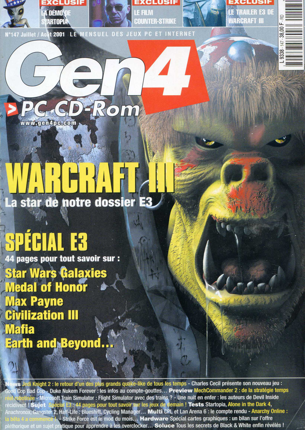 Première page de generation4 numero147