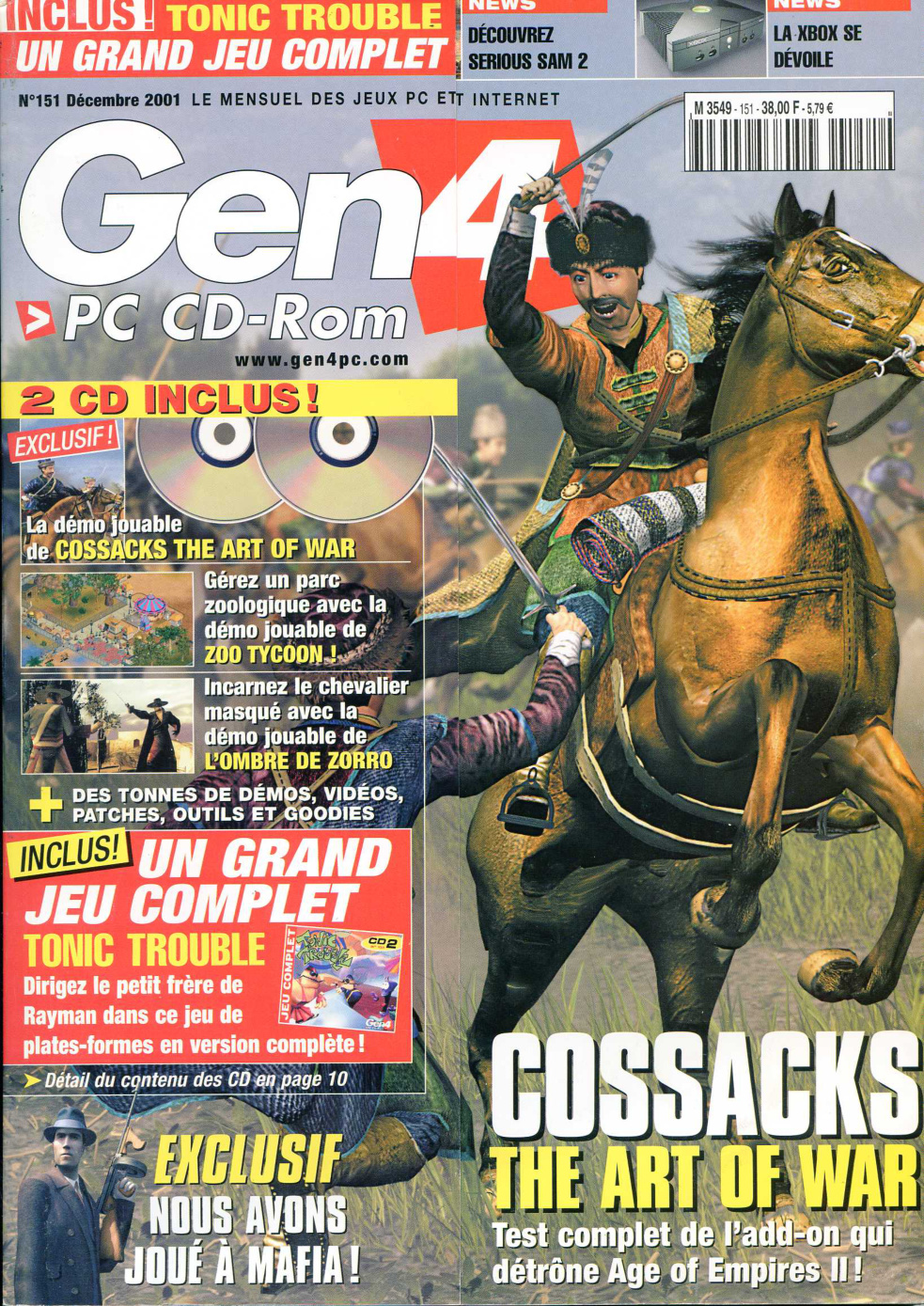 Première page de generation4 numero151