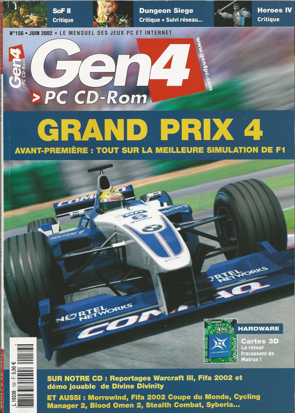 Première page de generation4 numero156