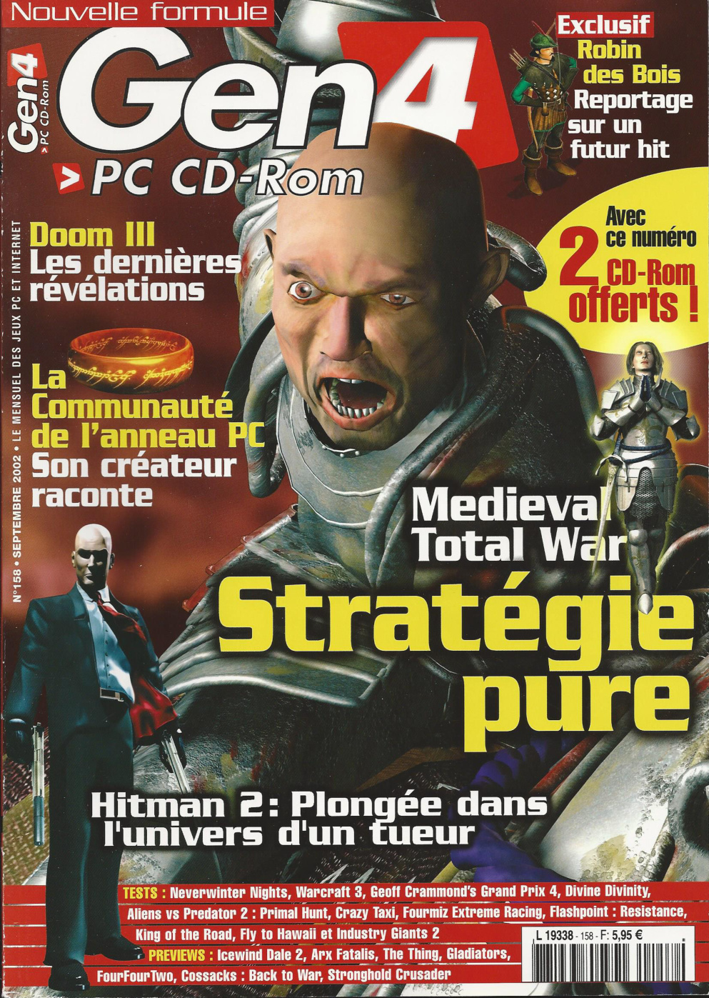 Première page de generation4 numero158