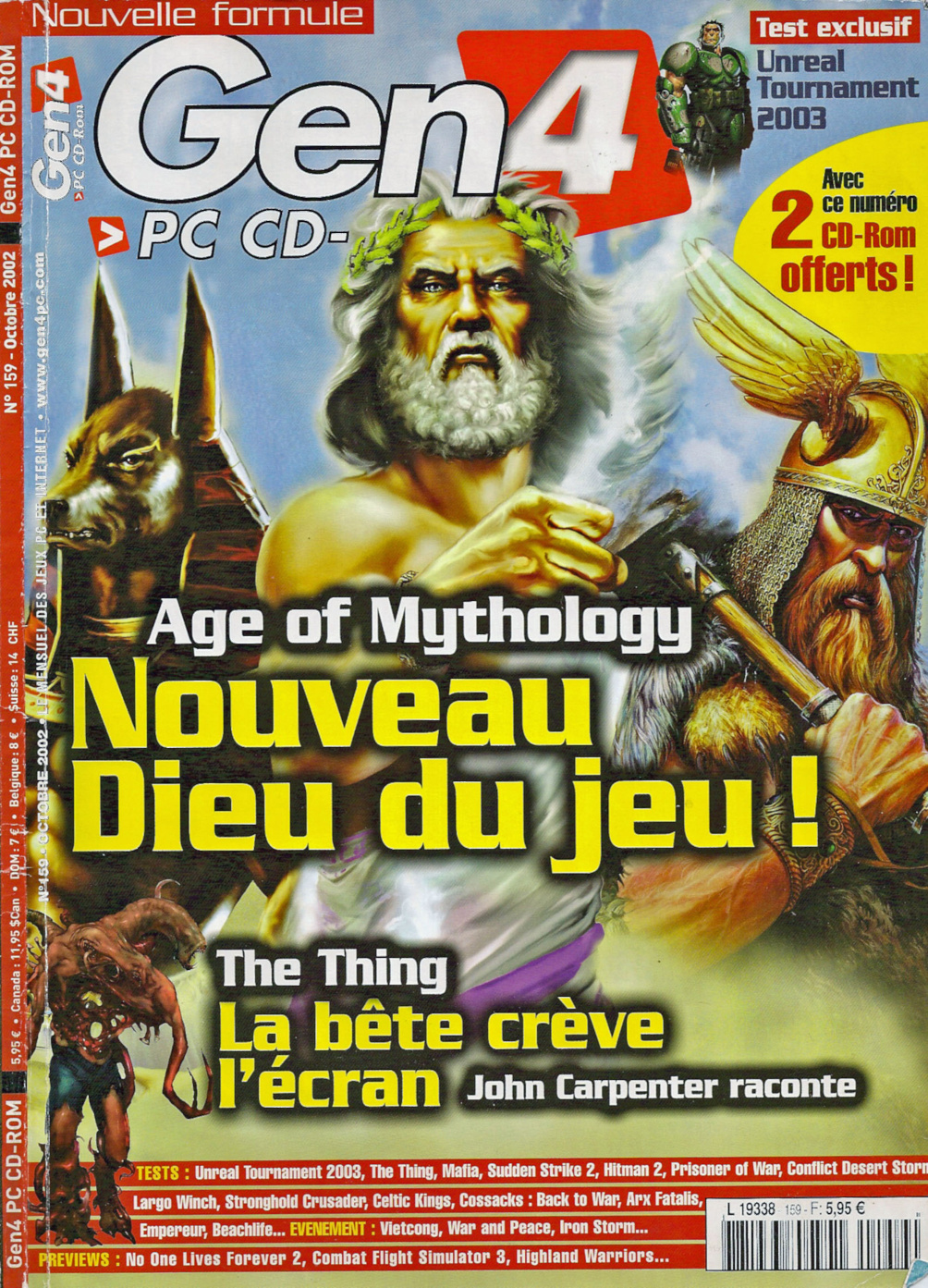 Première page de generation4 numero159