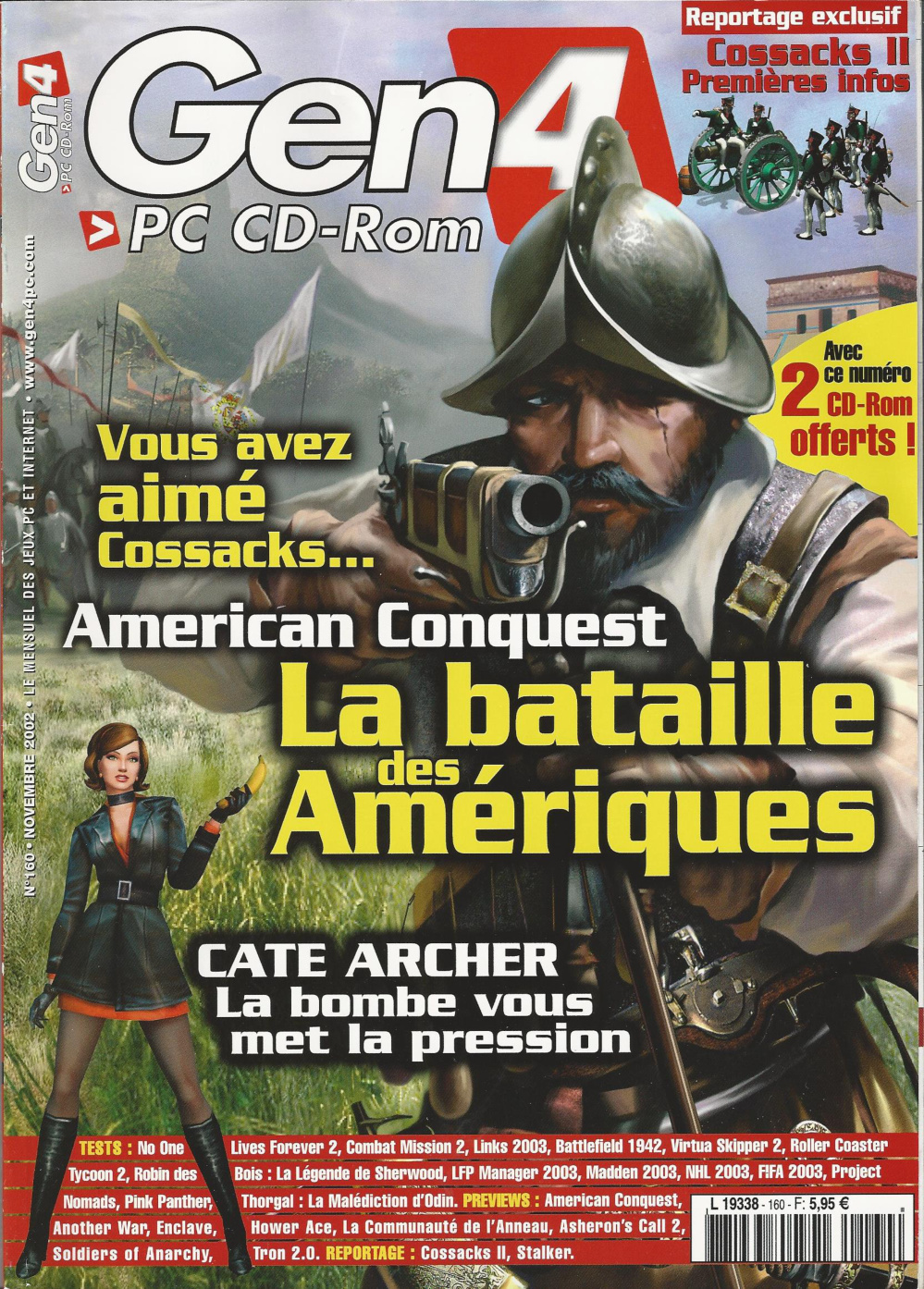 Première page de generation4 numero160