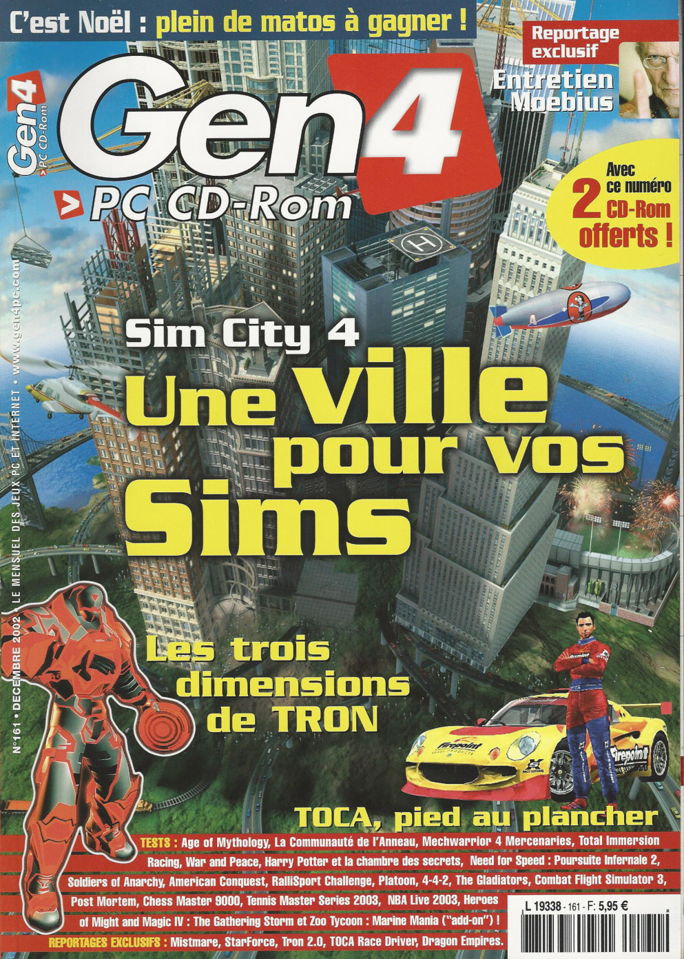 Première page de generation4 numero161