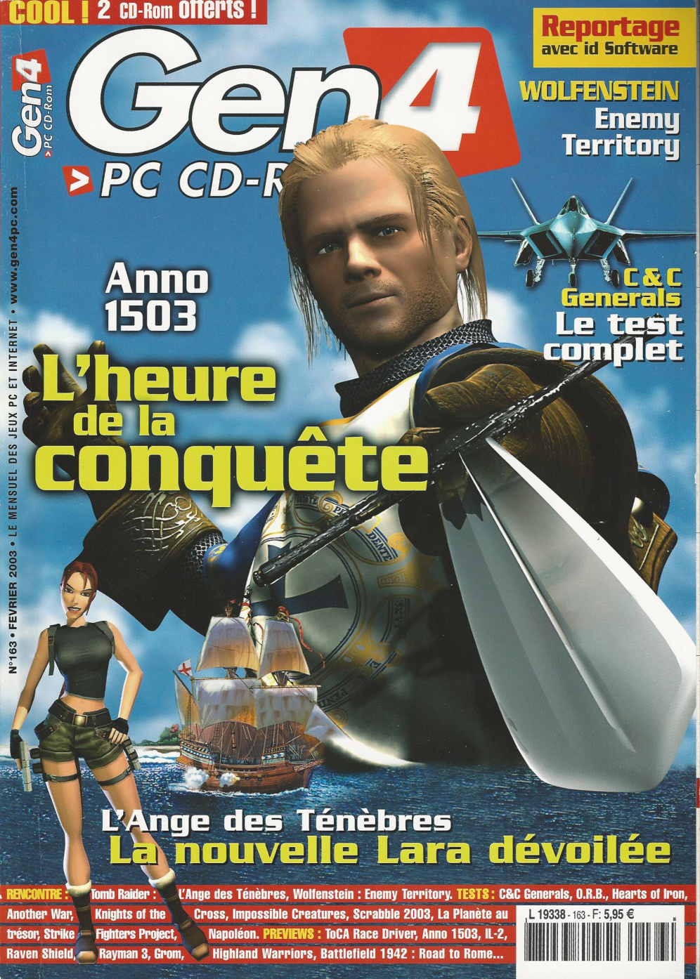 Première page de generation4 numero163