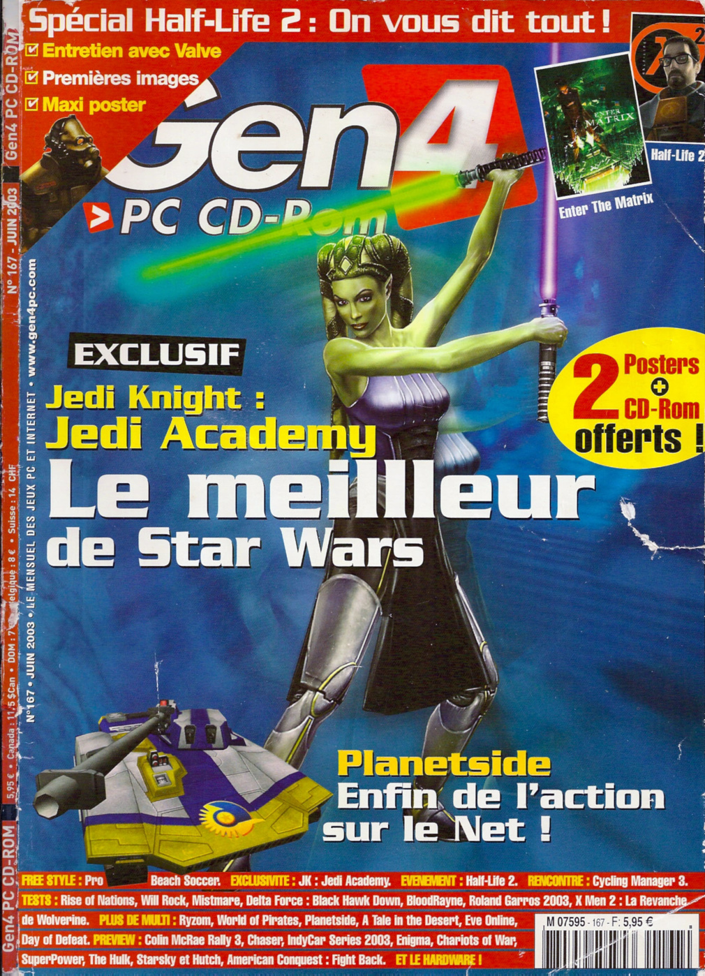 Première page de generation4 numero167