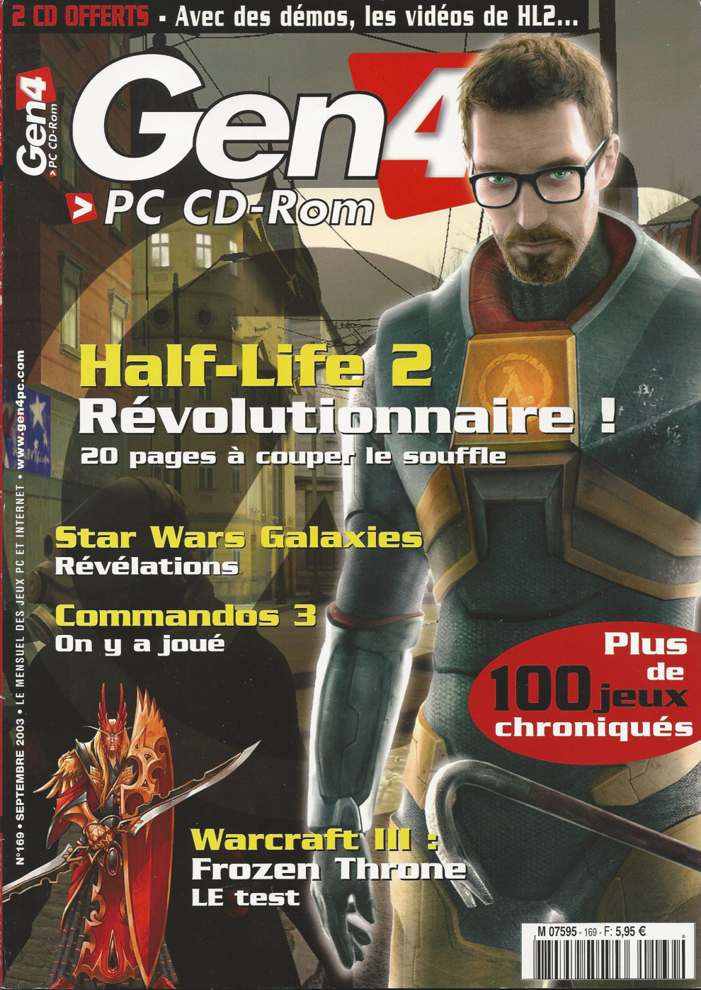 Première page de generation4 numero169