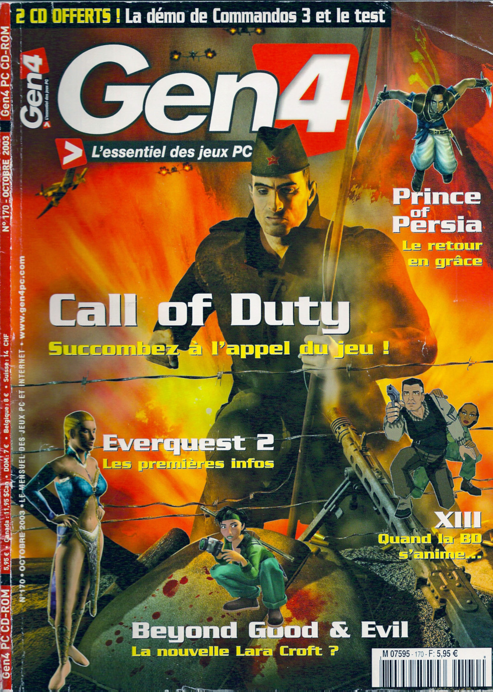 Première page de generation4 numero170