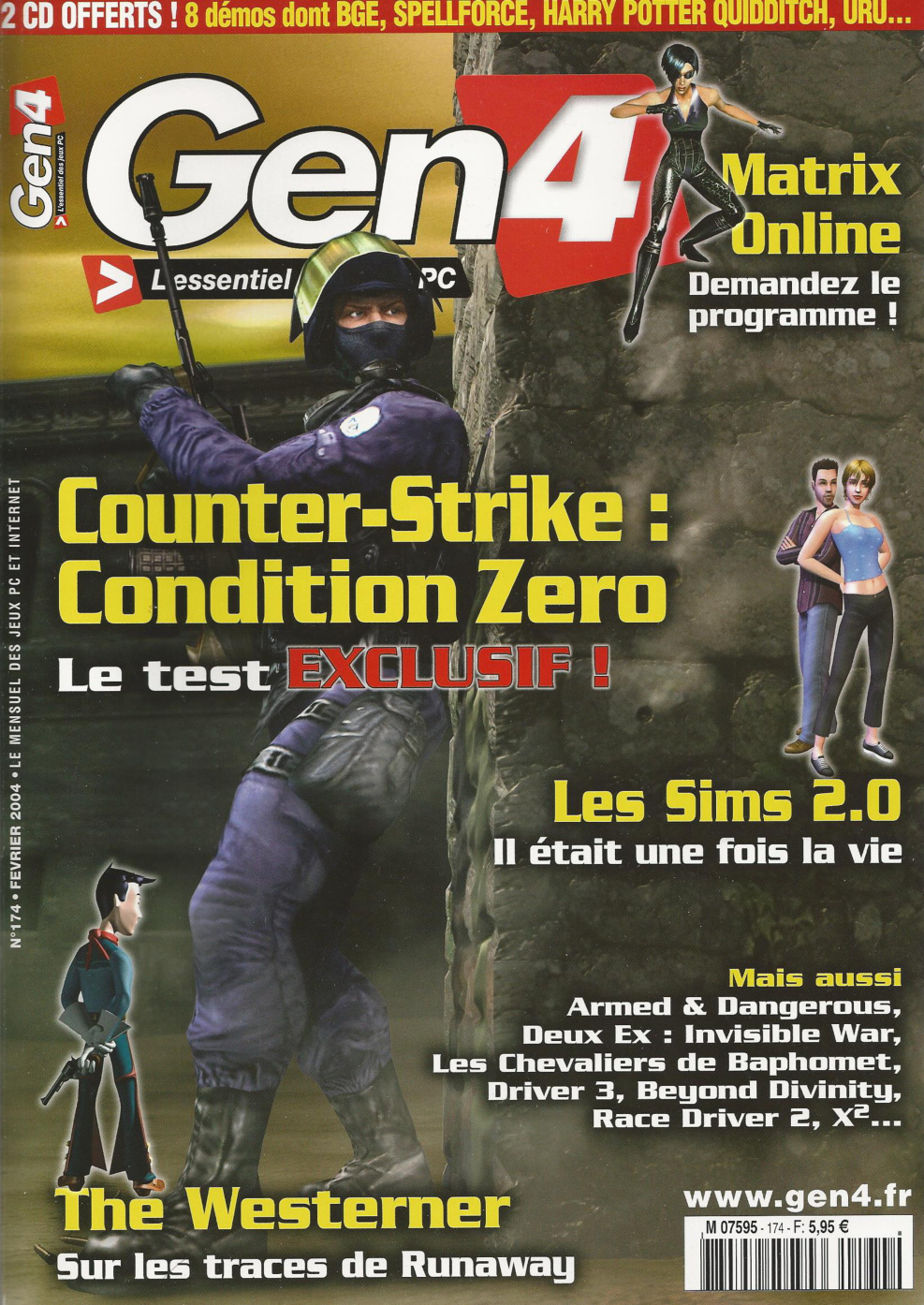 Première page de generation4 numero174