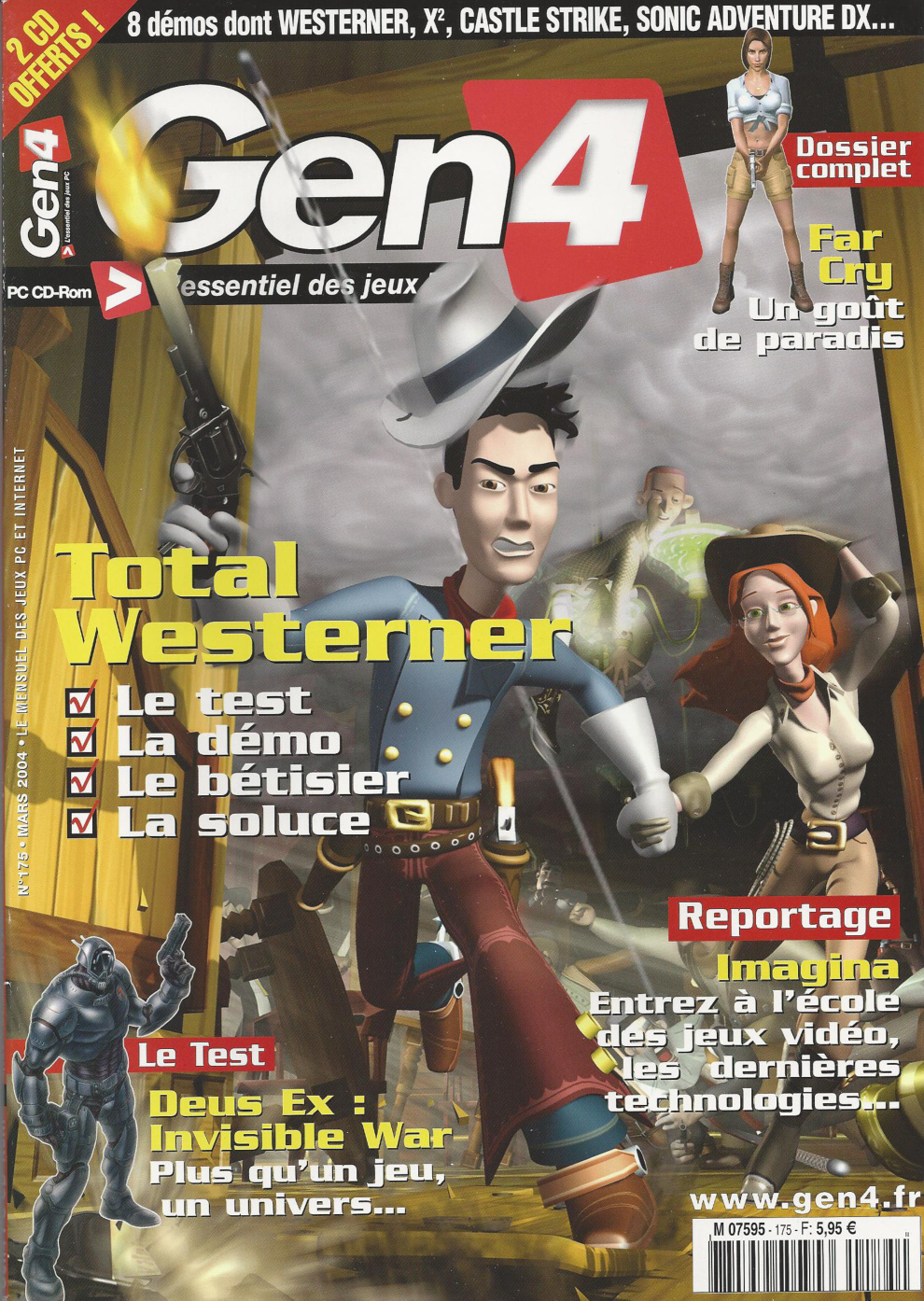 Première page de generation4 numero175