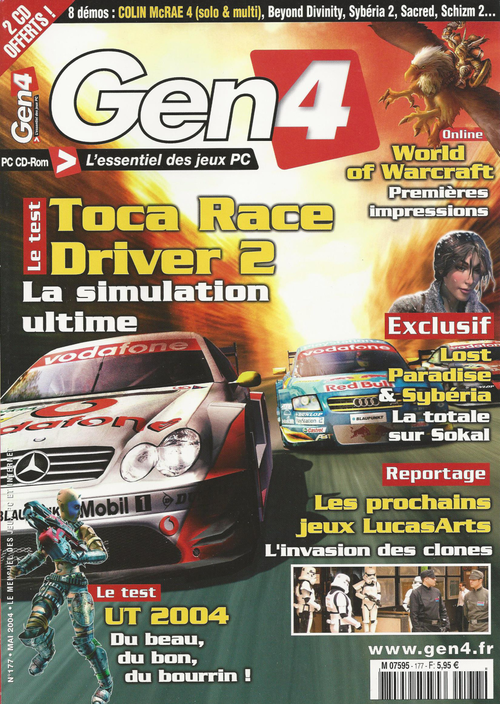 Première page de generation4 numero177