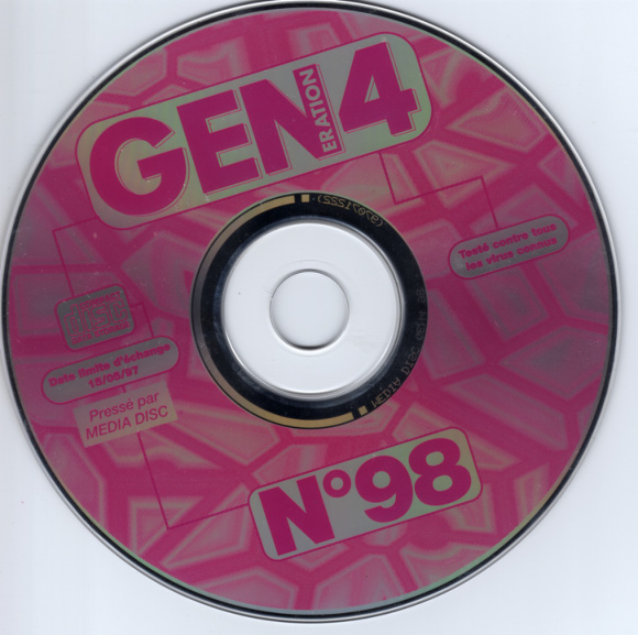 Première page de generation4 numerocd098