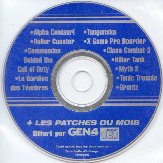 Première page de generation4 numerocd120