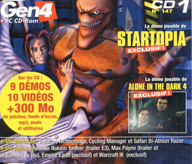 Première page de generation4 numerocd147
