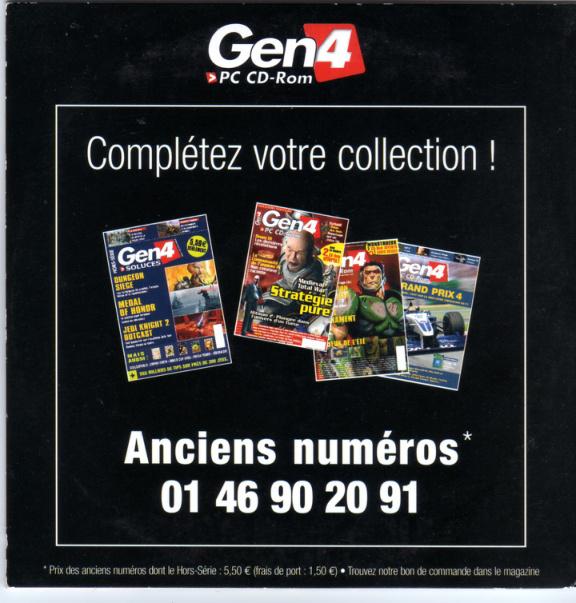 Première page de generation4 numerocd159