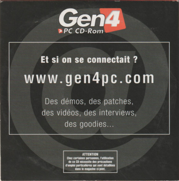 Première page de generation4 numerocd169