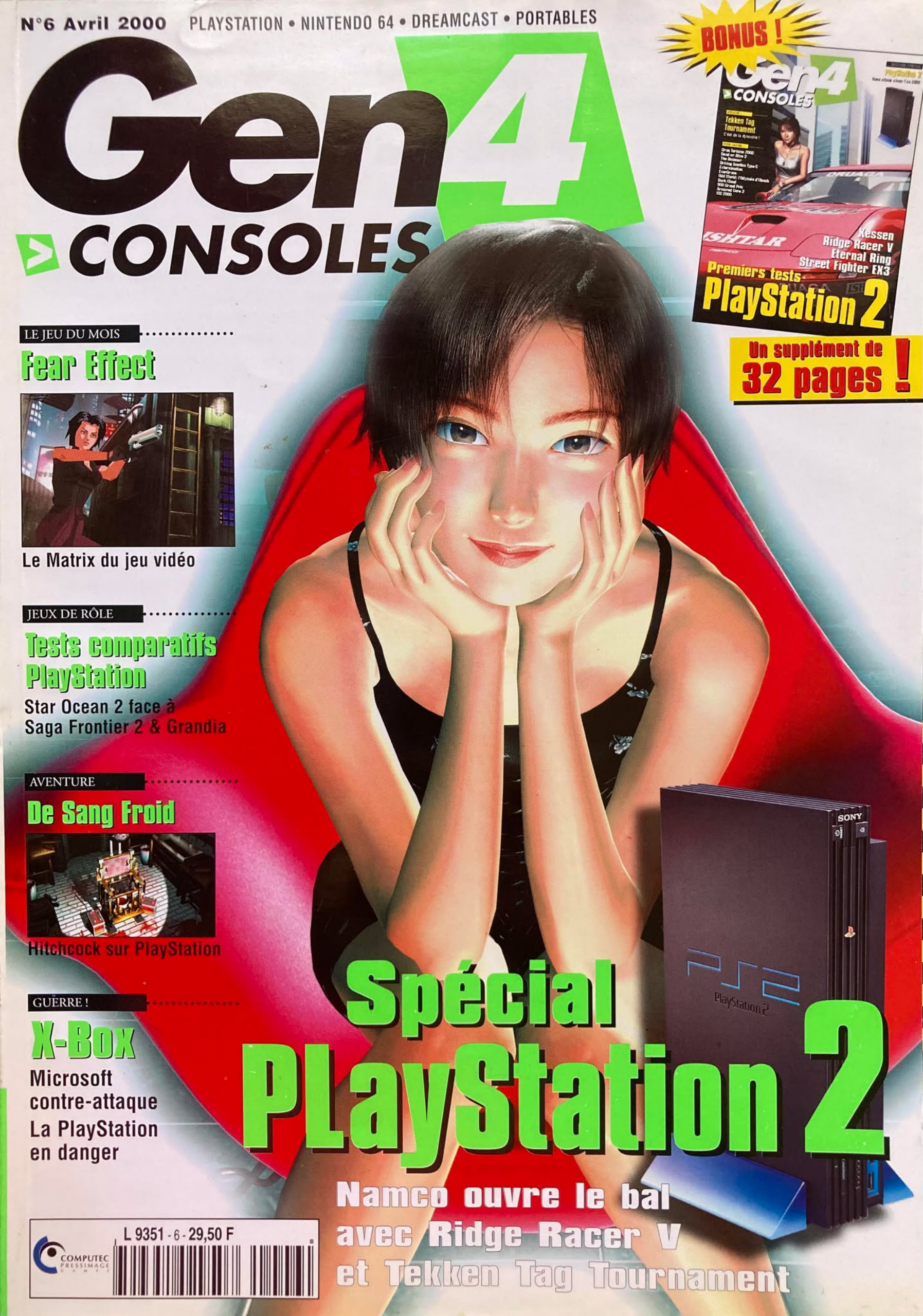 Première page de generation4 numeroconsoles06