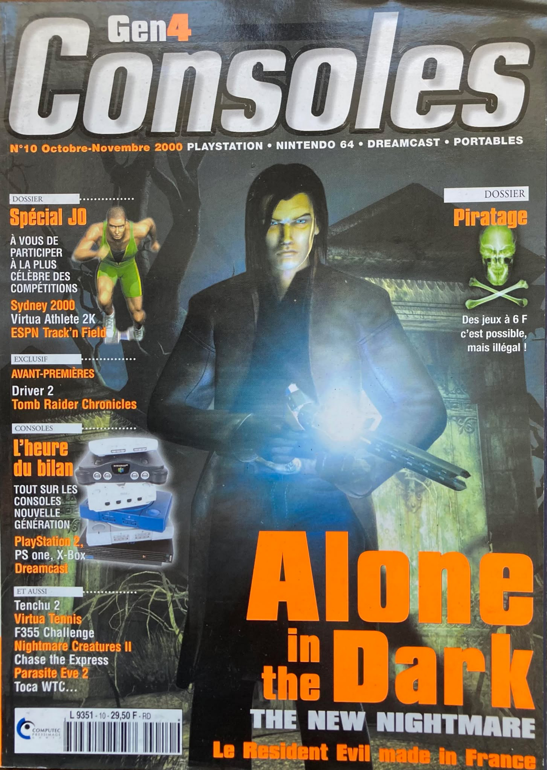 Première page de generation4 numeroconsoles10