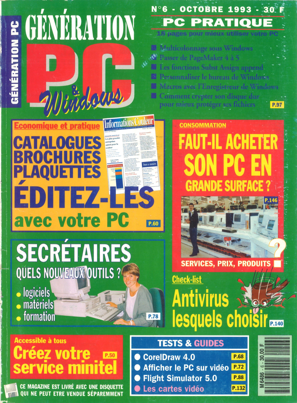 Première page de generationpc numero06