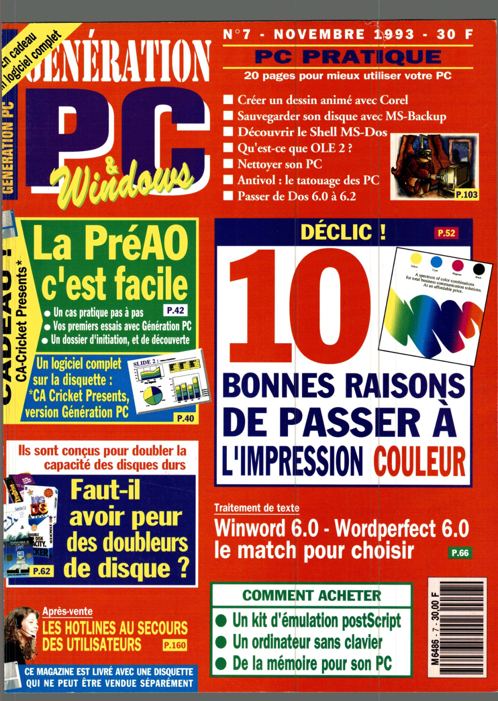 Première page de generationpc numero07