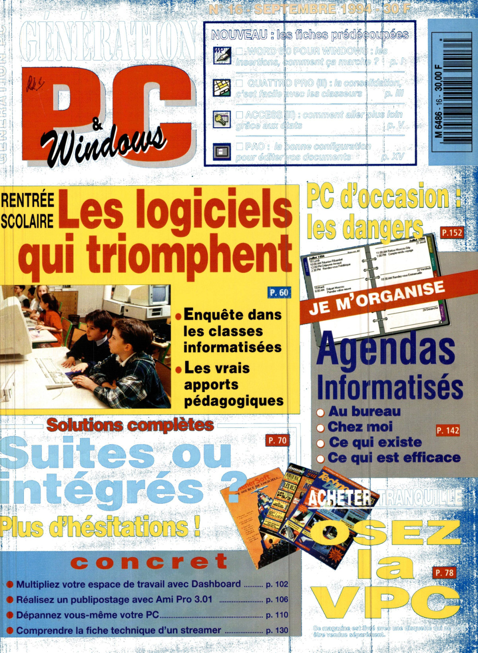 Première page de generationpc numero16