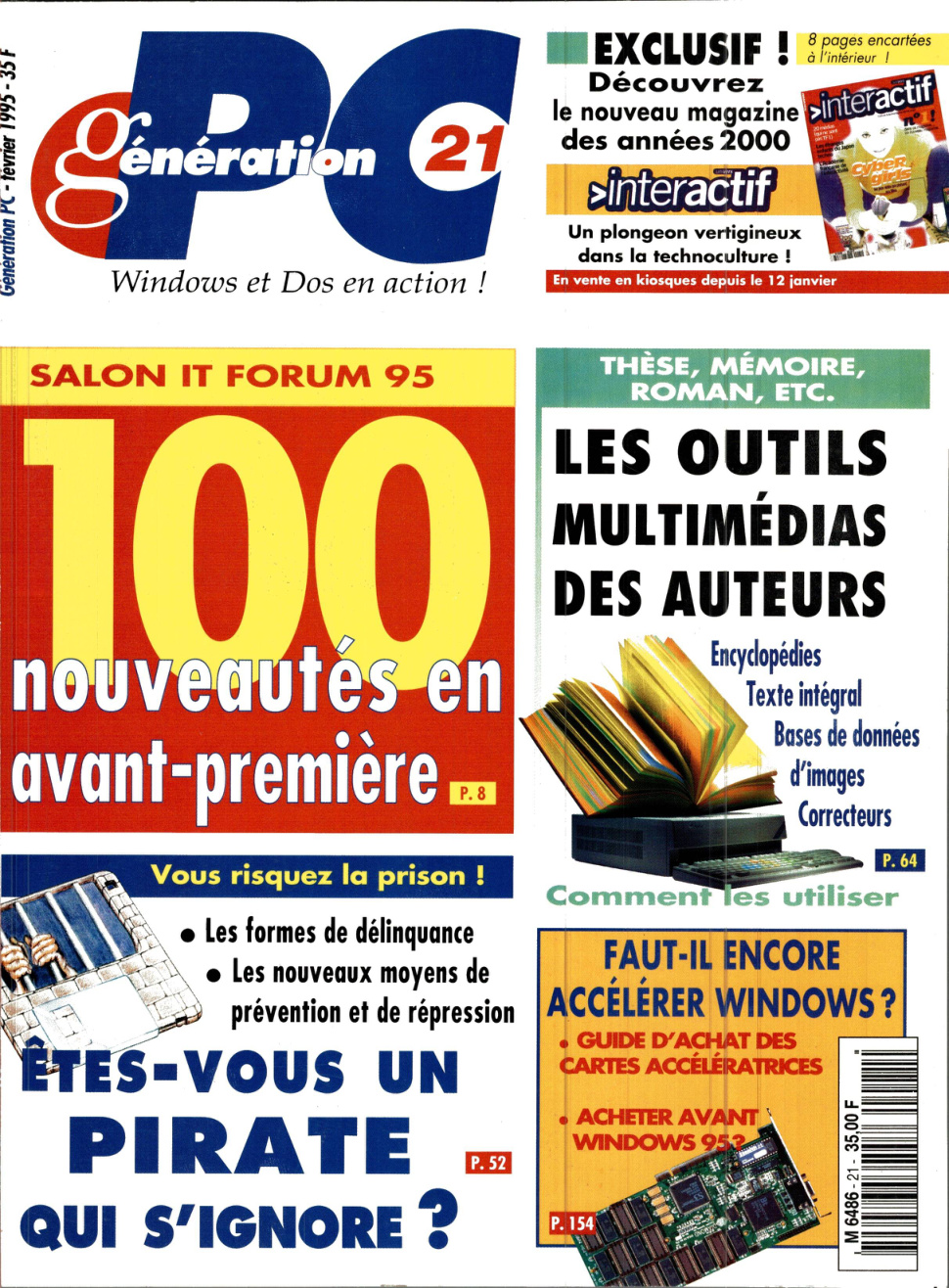 Première page de generationpc numero21