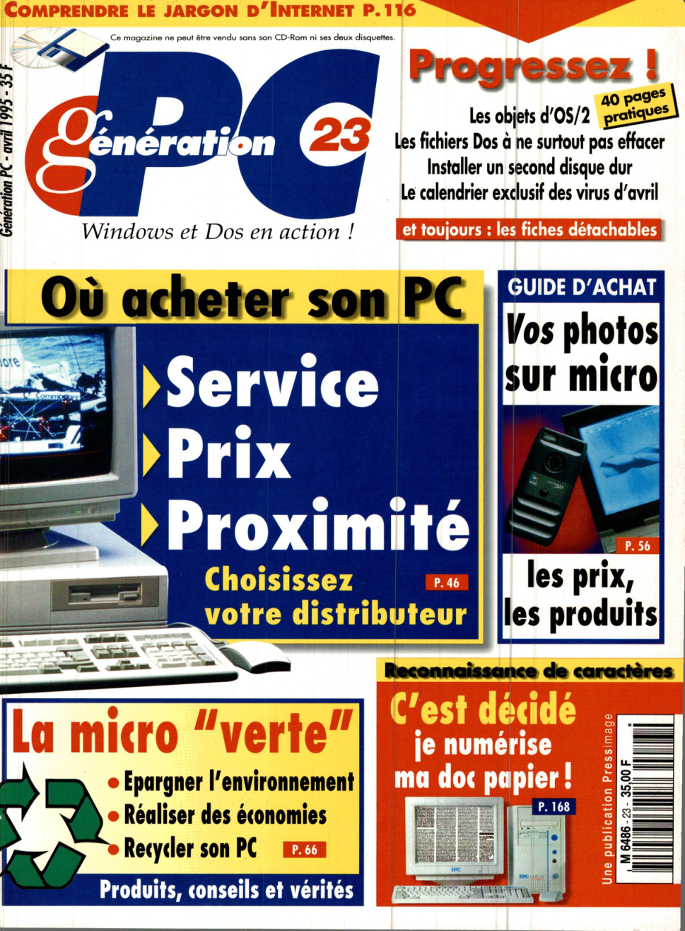 Première page de generationpc numero23