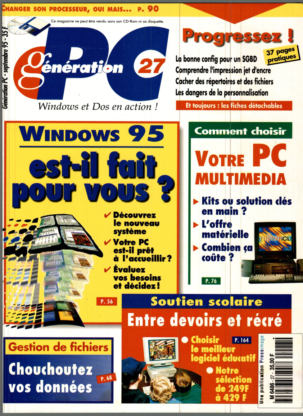 Première page de generationpc numero27