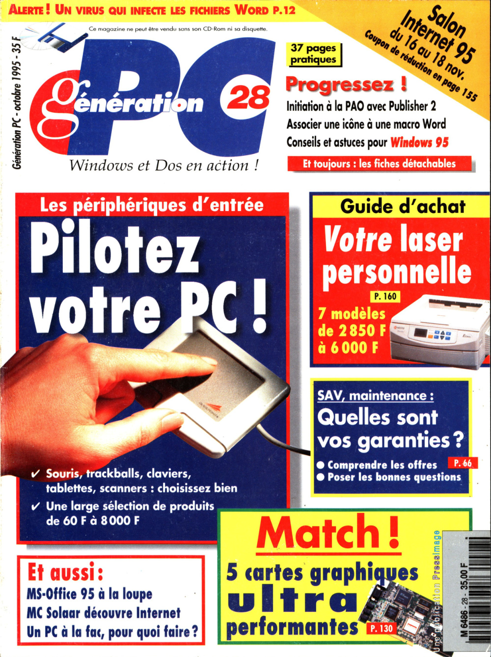 Première page de generationpc numero28