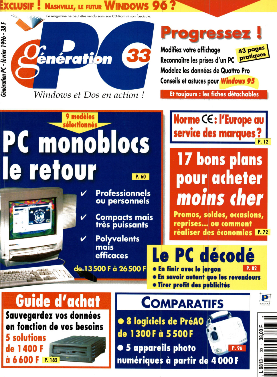 Première page de generationpc numero33