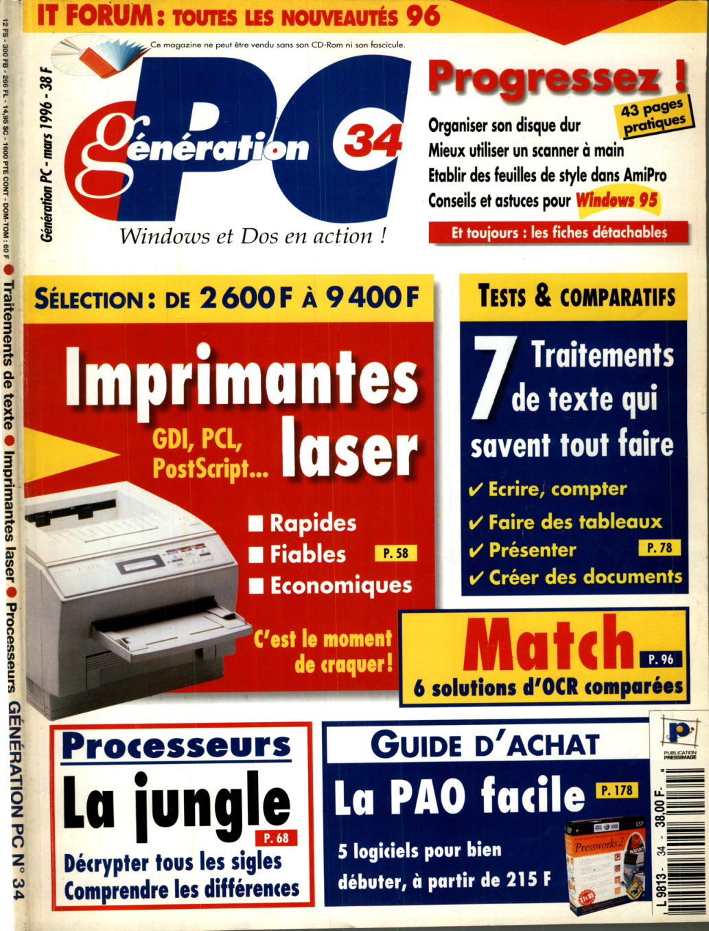 Première page de generationpc numero34