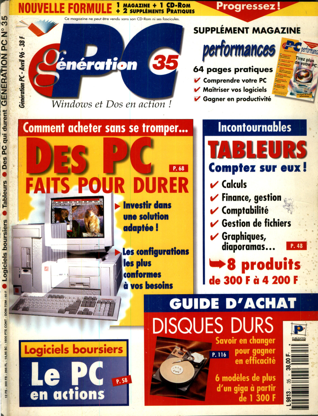 Première page de generationpc numero35