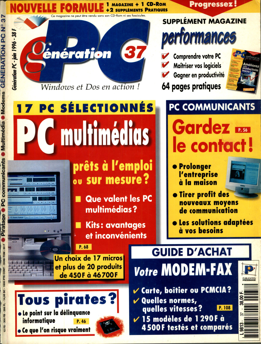 Première page de generationpc numero37