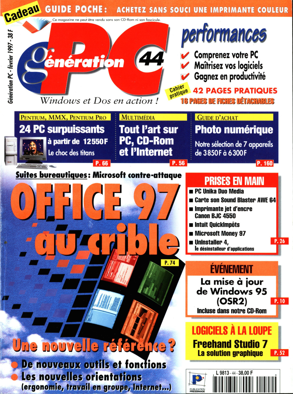 Première page de generationpc numero44