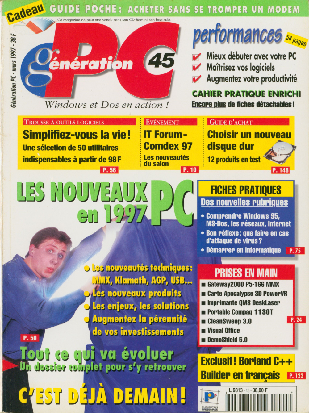 Première page de generationpc numero45