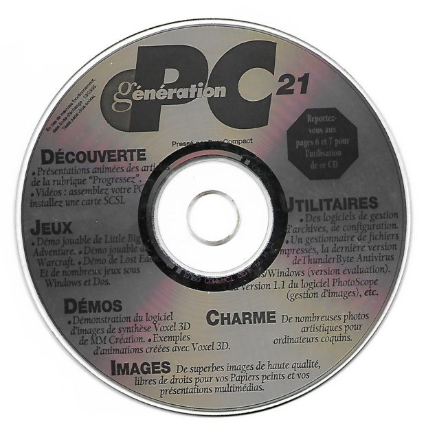Première page de generationpc numerocd21