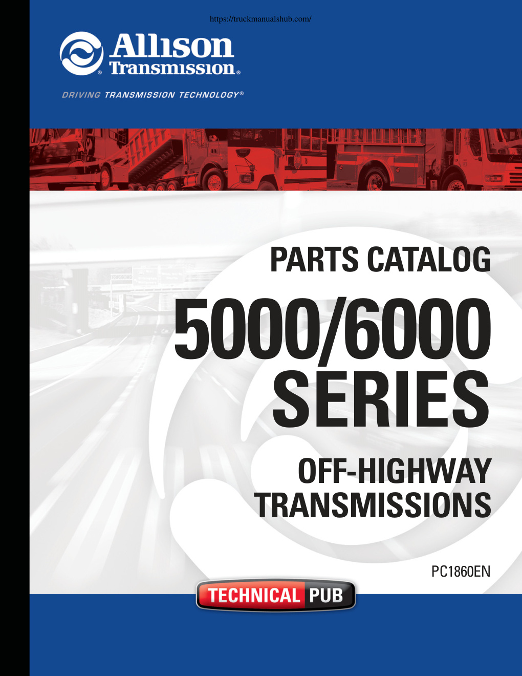 Première page de PARTS CATALOG