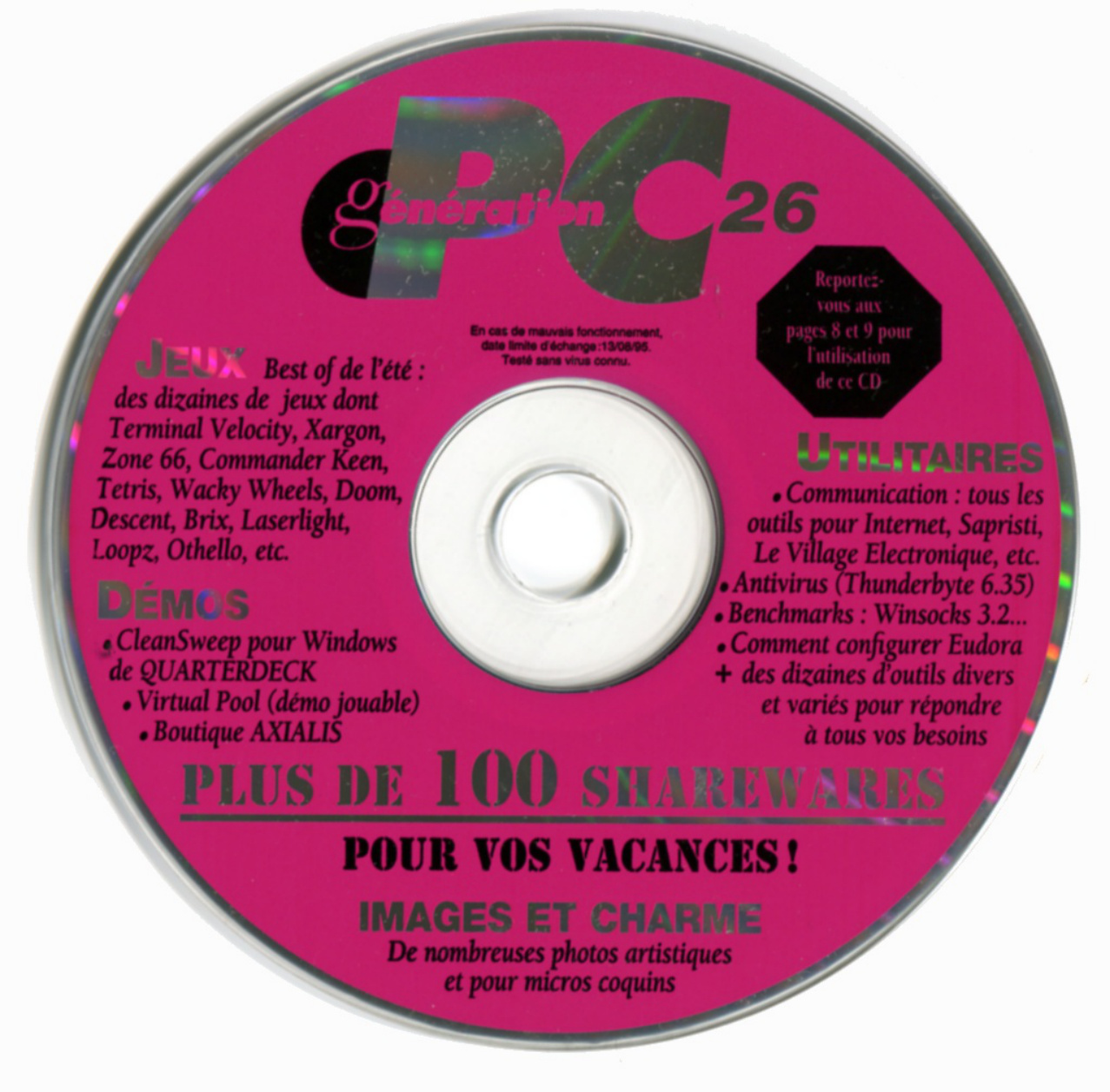 Première page de generationpc numerocd26