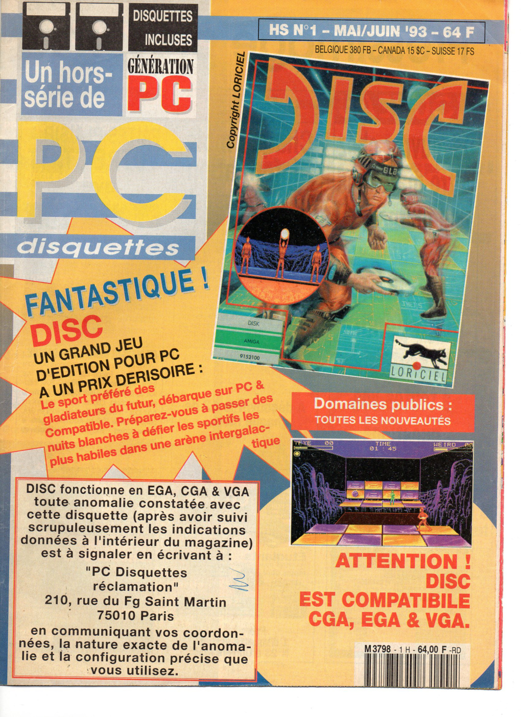 Première page de generationpc numerohs01
