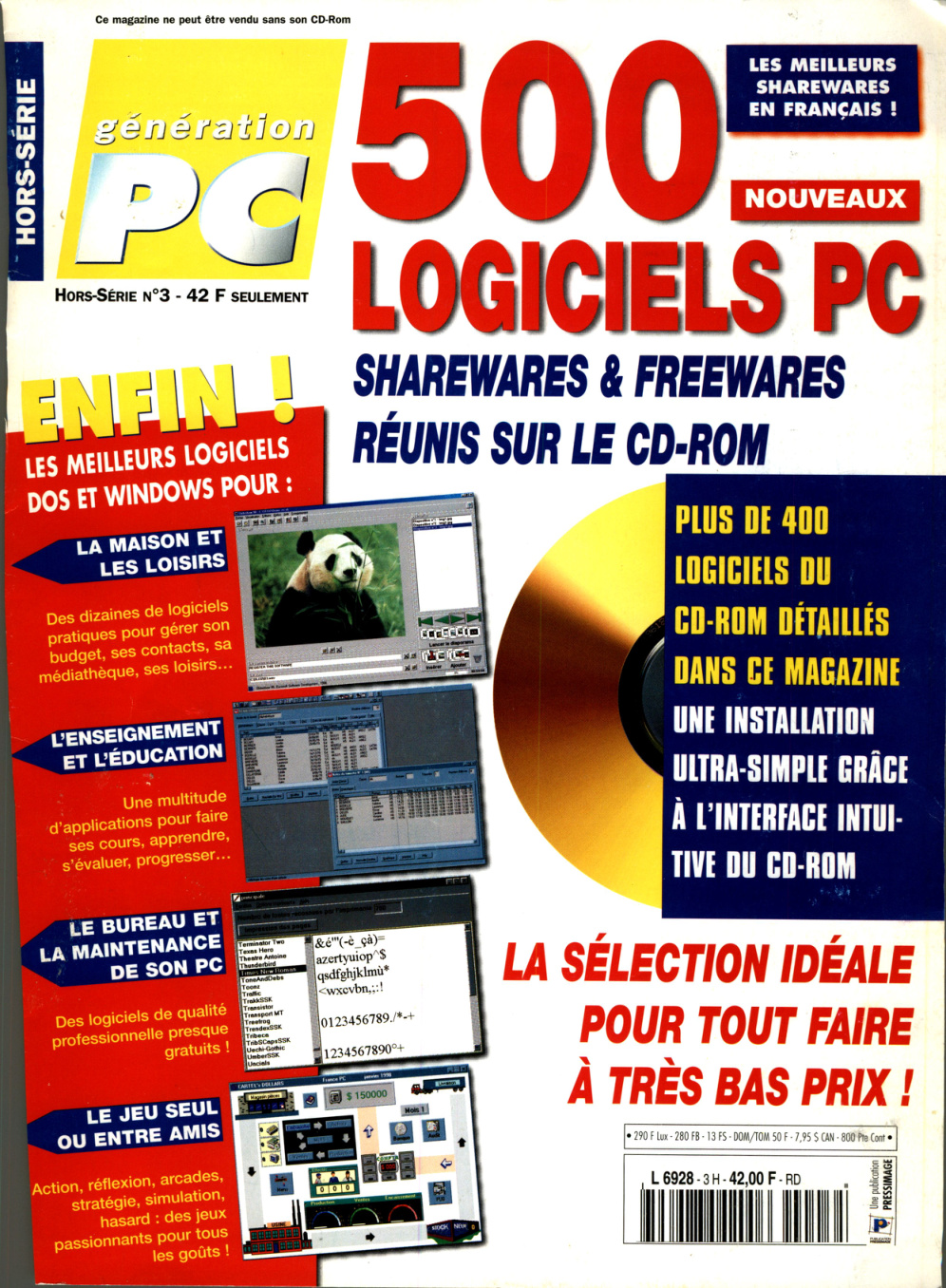 Première page de generationpc numerohs3