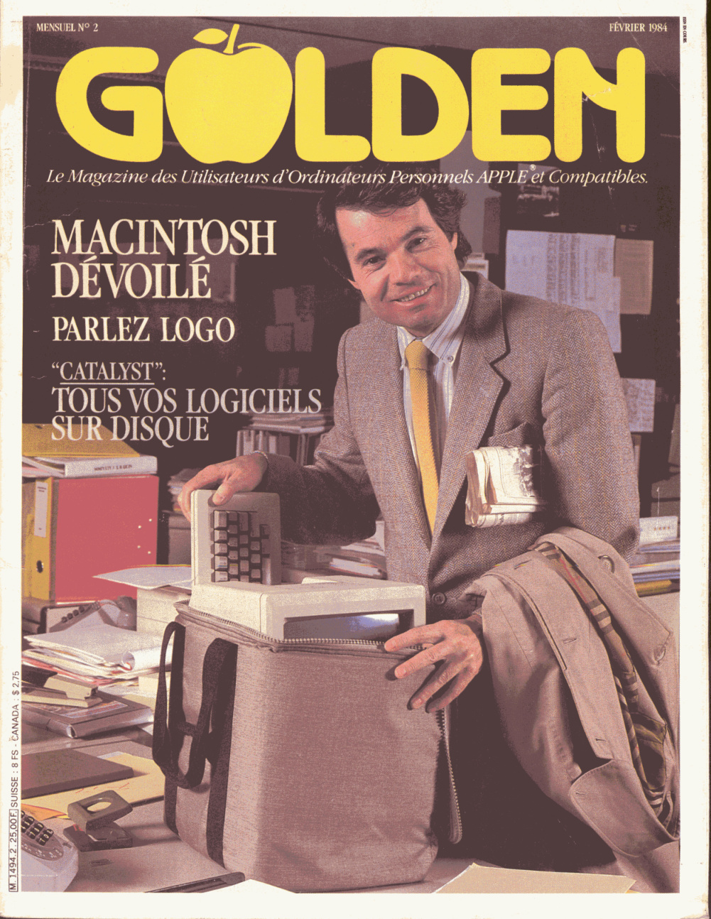 Première page de golden numero02