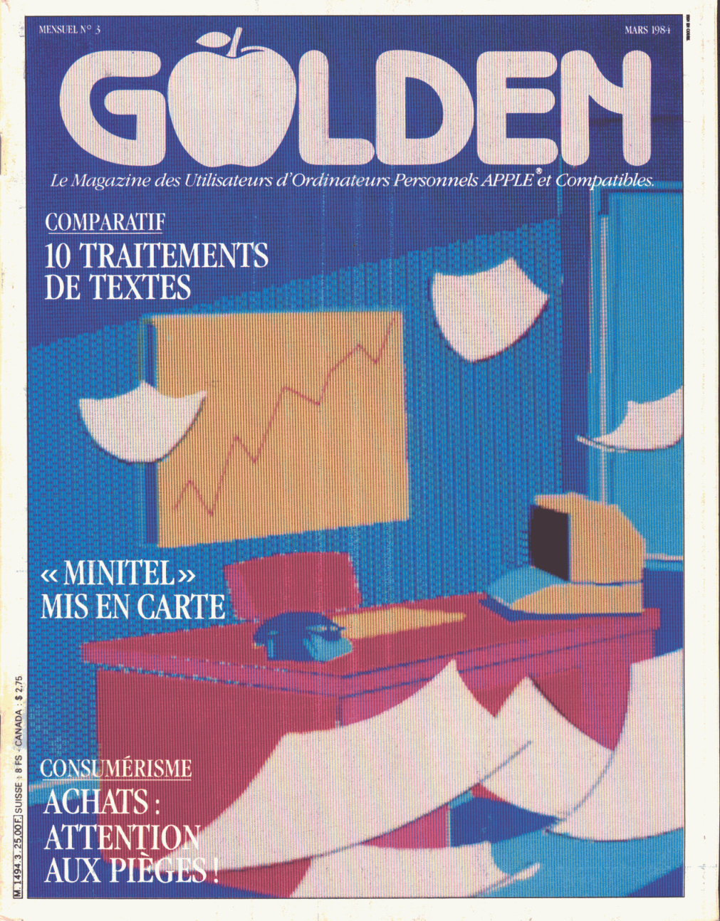 Première page de golden numero03