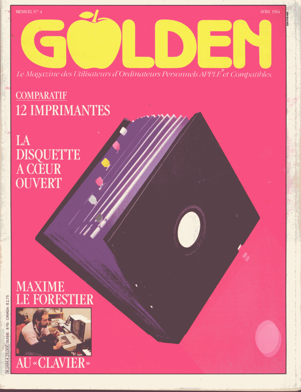 Première page de golden numero04